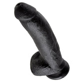 美国King Cock 9英寸黑色带蛋蛋仿真阳具